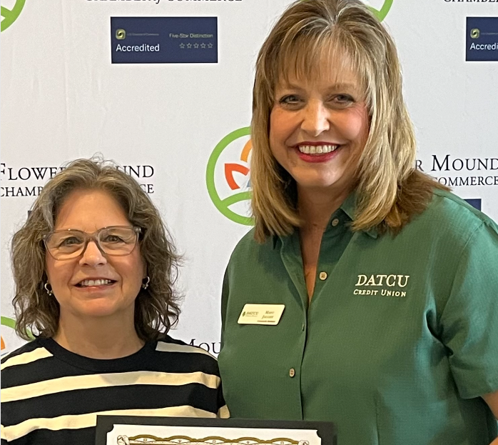 Highland Village Elementary named Flower Mound Chamber School of the Month. May 2024